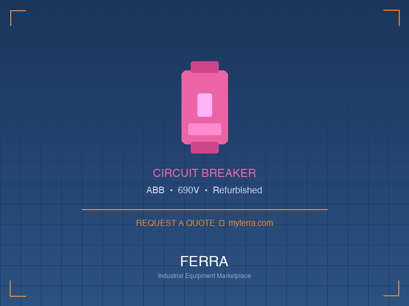 ABB Circuit Breaker — Refurbished Houston, TX