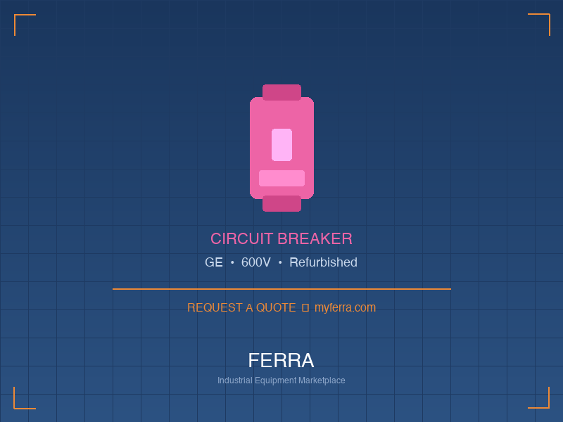 GE Circuit Breaker — Refurbished Columbus, OH